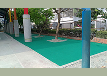 屏東縣崇蘭國小透水舖面-耐磨層(6cm)