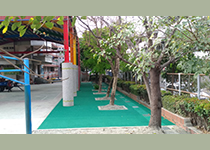屏東縣崇蘭國小透水舖面-耐磨層(6cm)