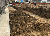 桃園源美建設(自遊人)-滲透側溝-整地