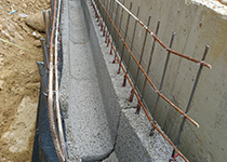 桃園源美建設(自遊人)-滲透側溝-溝牆延伸
